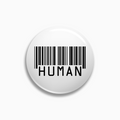 Human Pinback Button