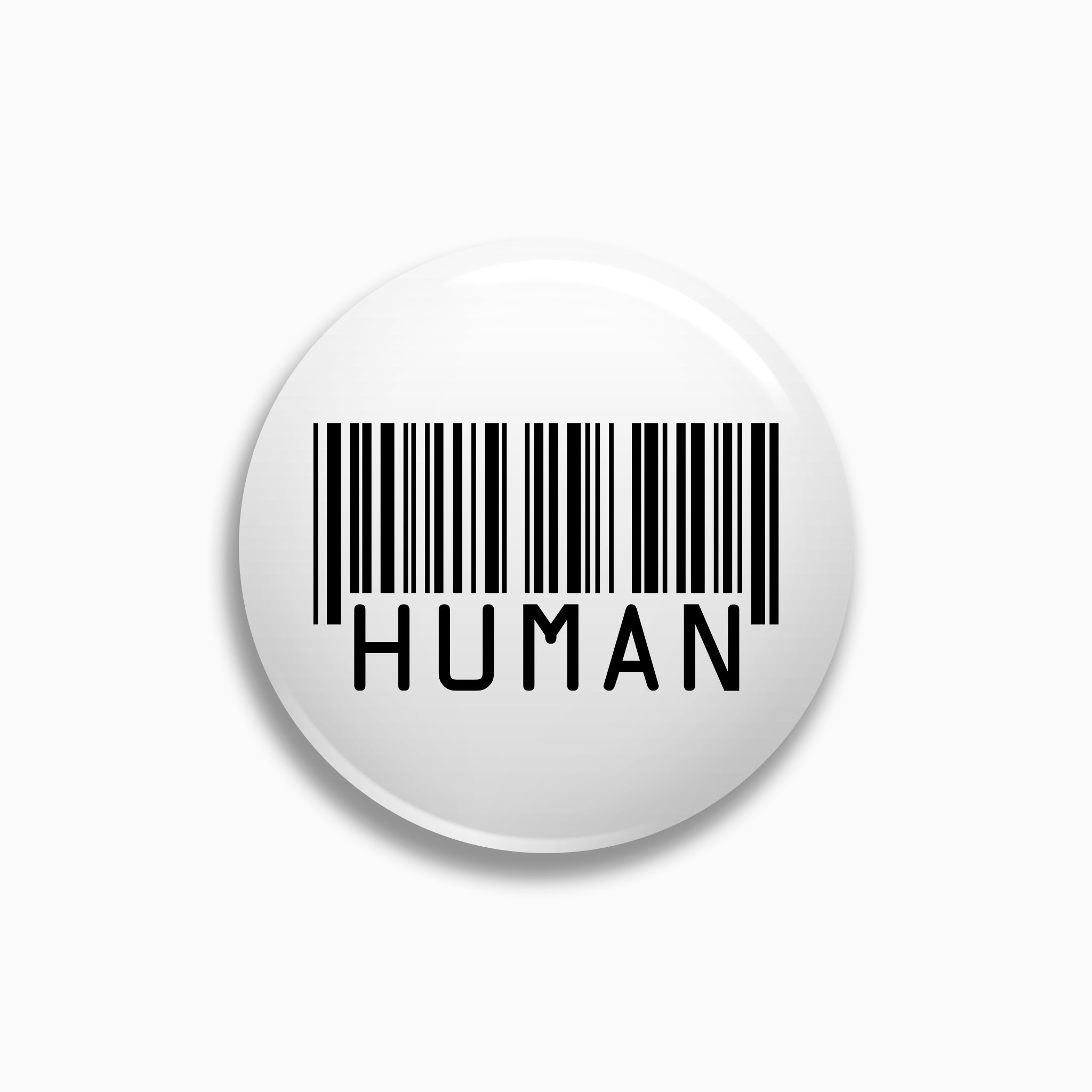 Human Pinback Button
