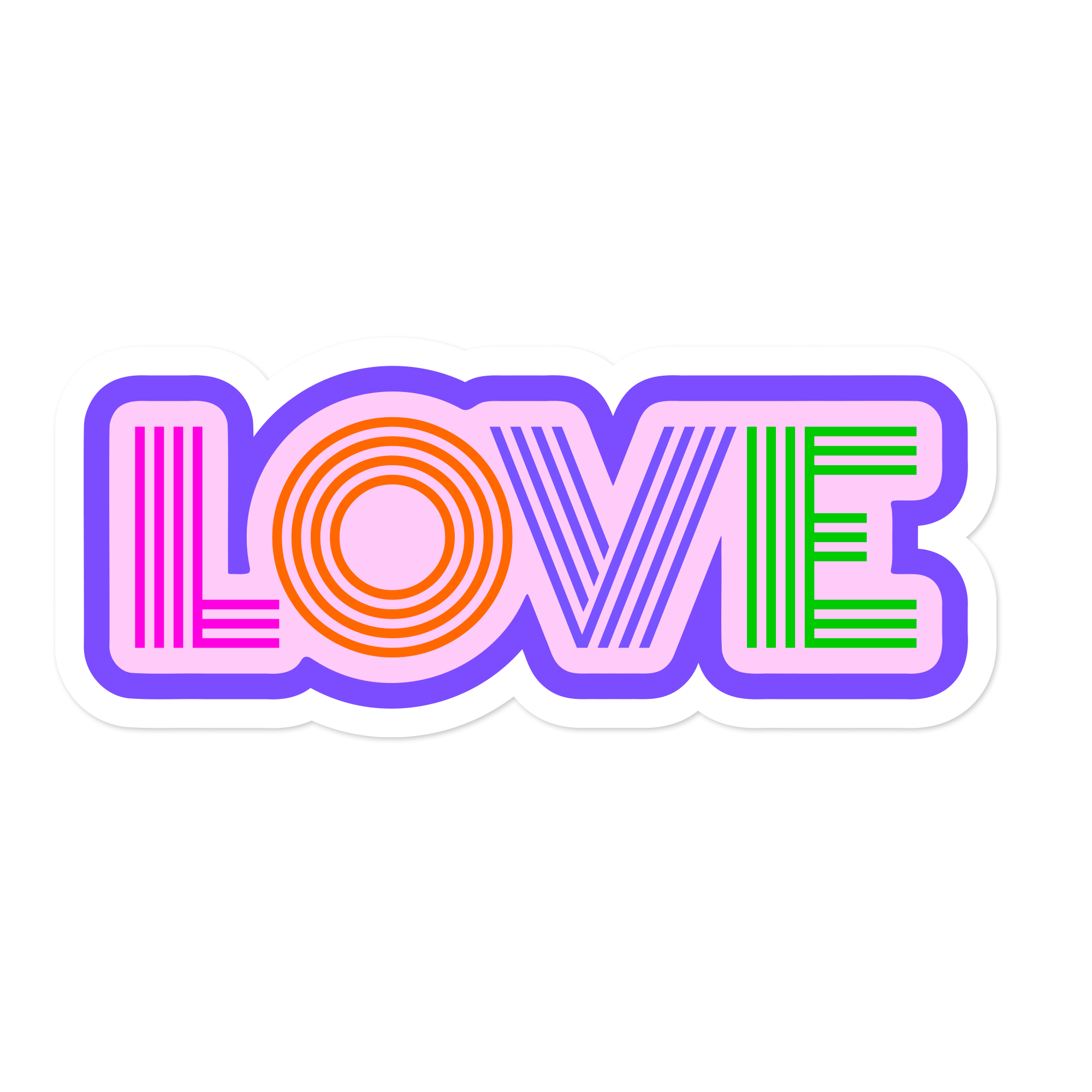 LOVE Sticker
