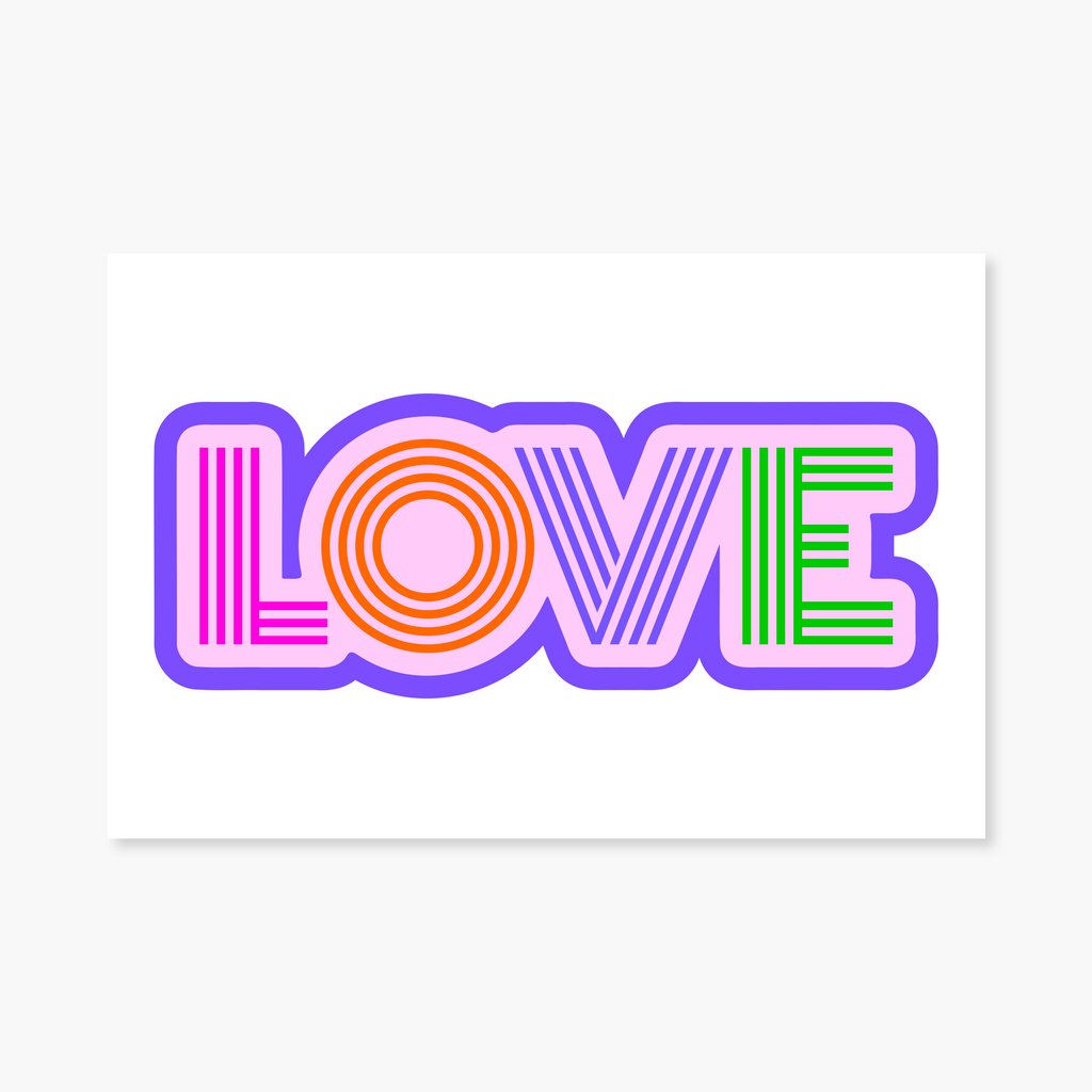 LOVE Postcard