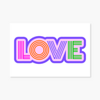 LOVE Postcard