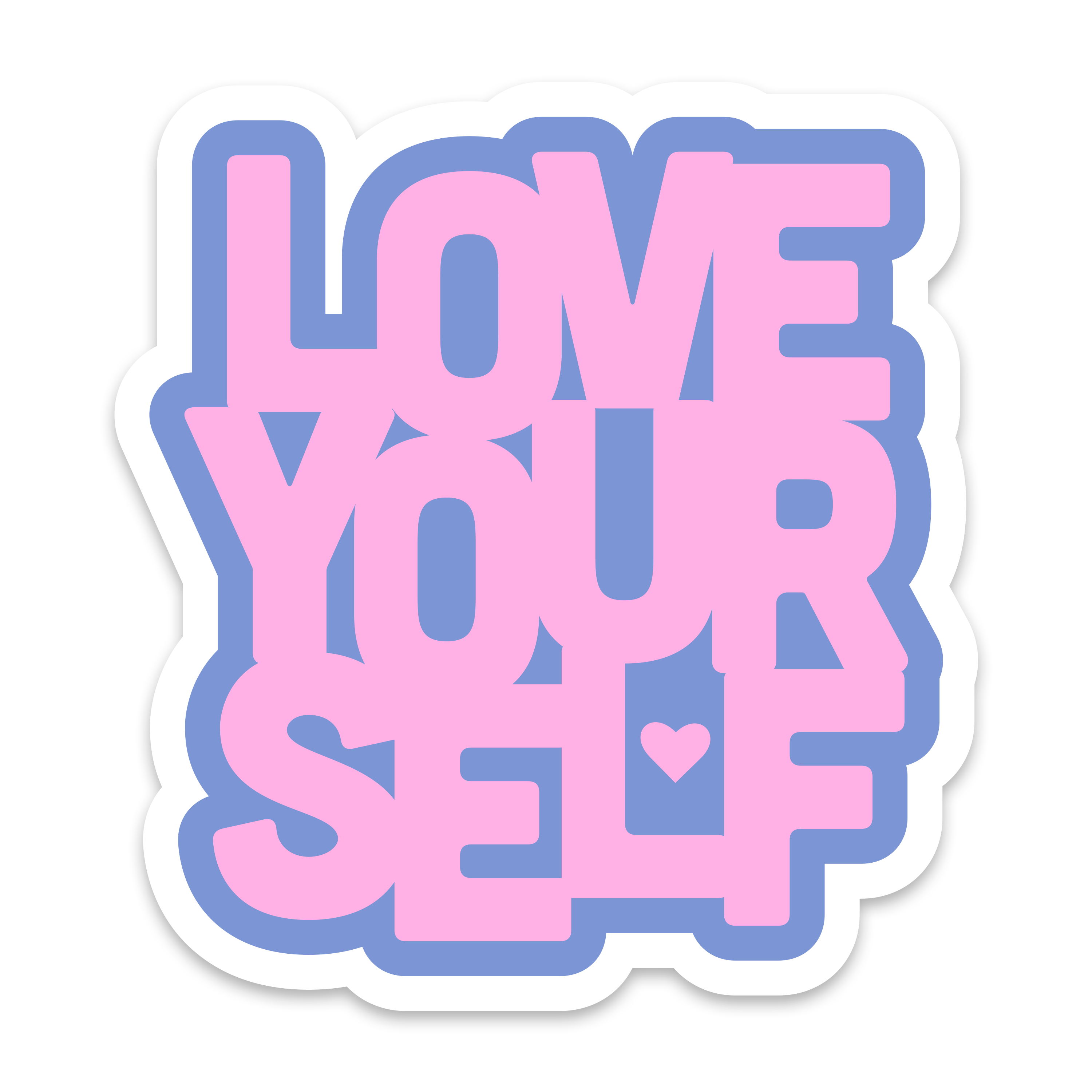Love Yourself Sticker