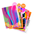 Modern Marbling Postcard Pack