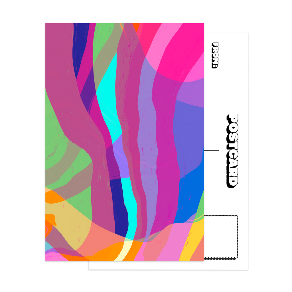 Modern Marbling Postcard Pack