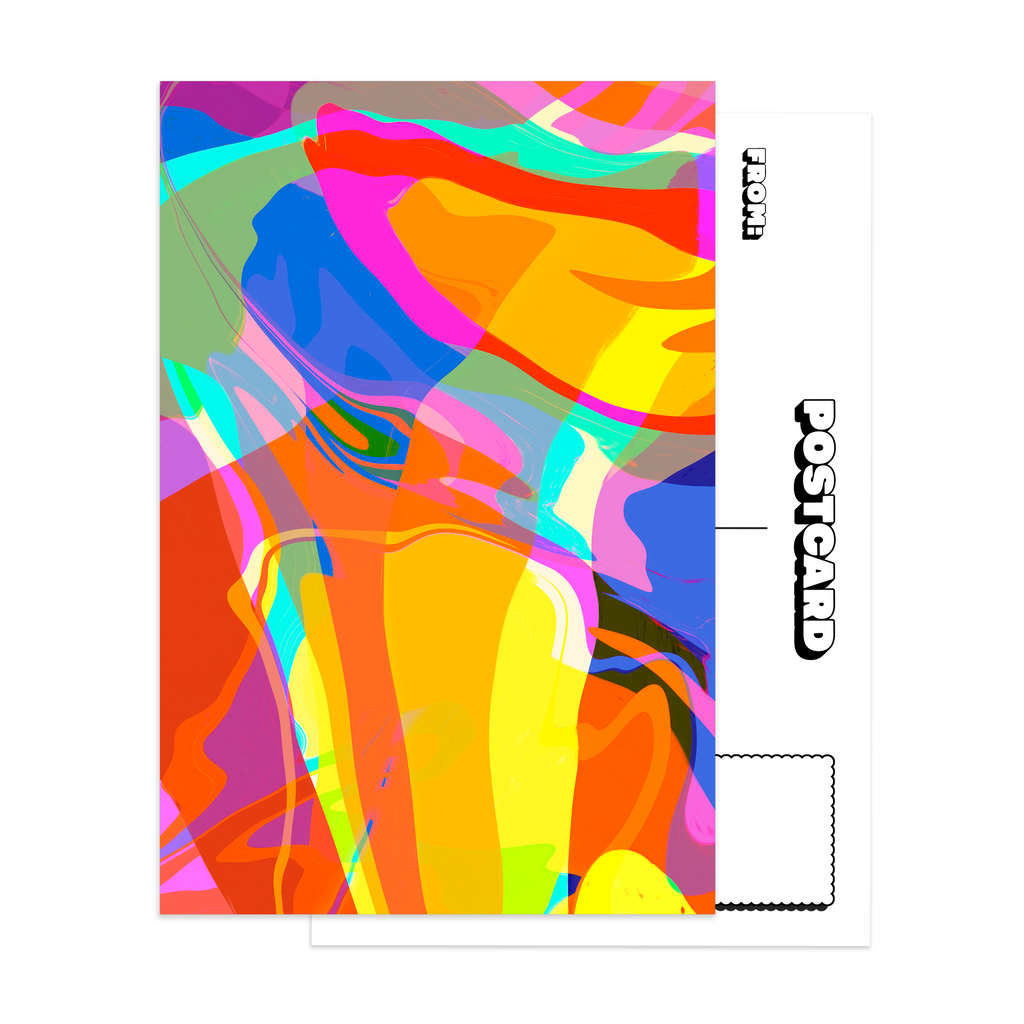 Modern Marbling Postcard Pack