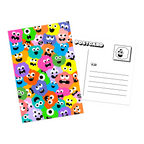 Monster Mayhem Postcard