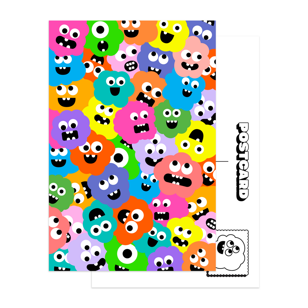 Monster Mayhem Postcard