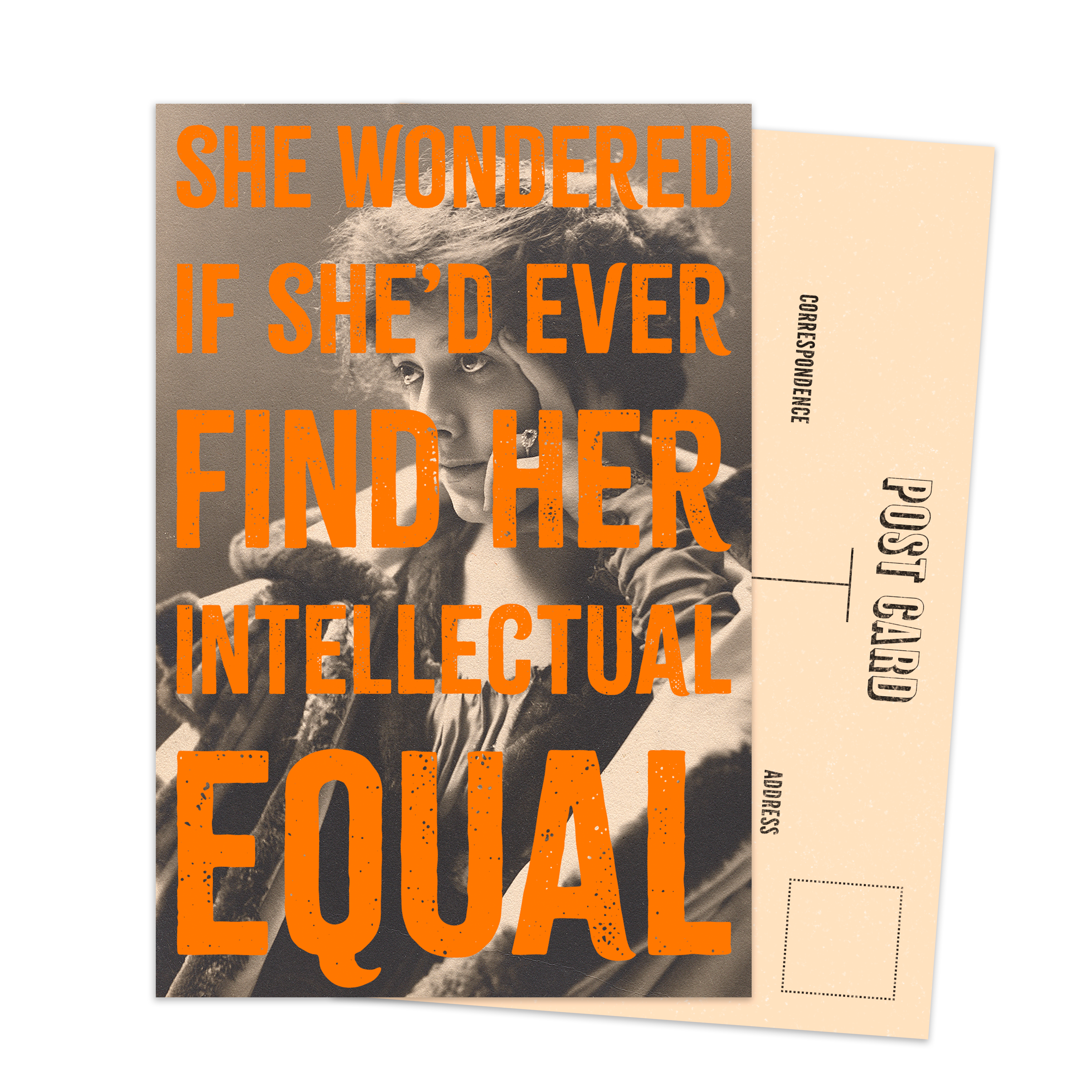 She Has Thoughts Postcard Pack