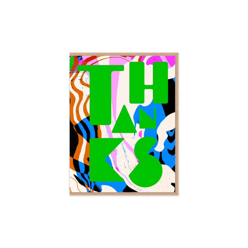 Thanks Greeting Card