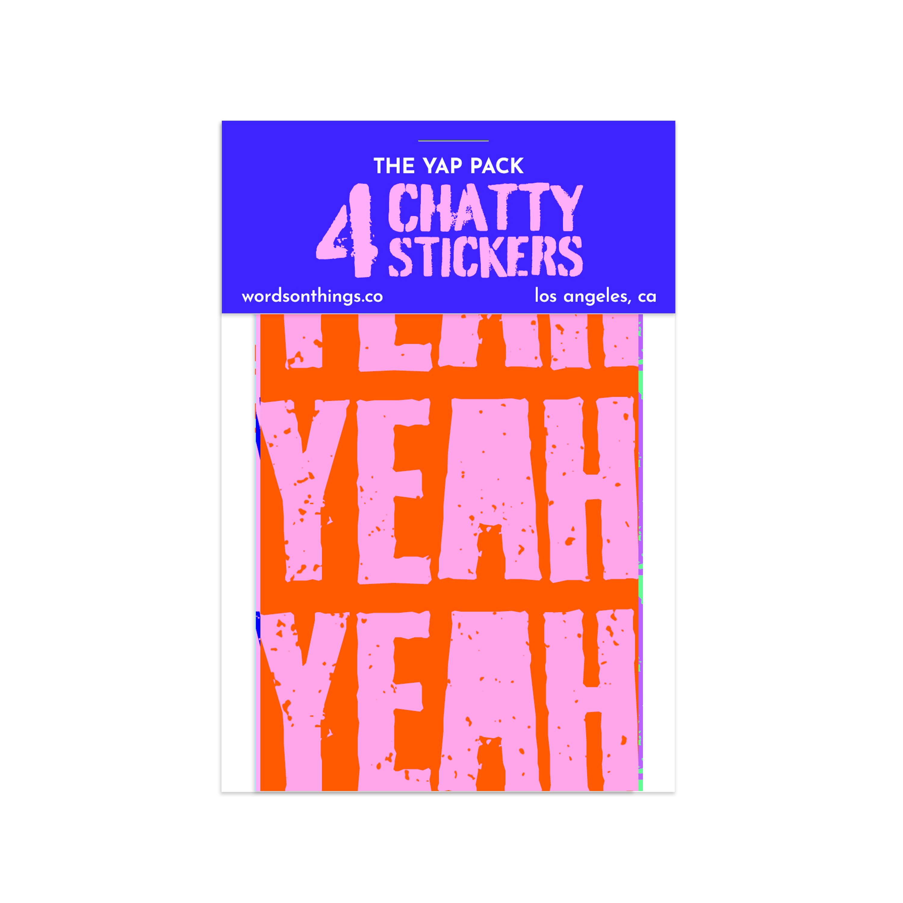The Yap Pack Sticker Set