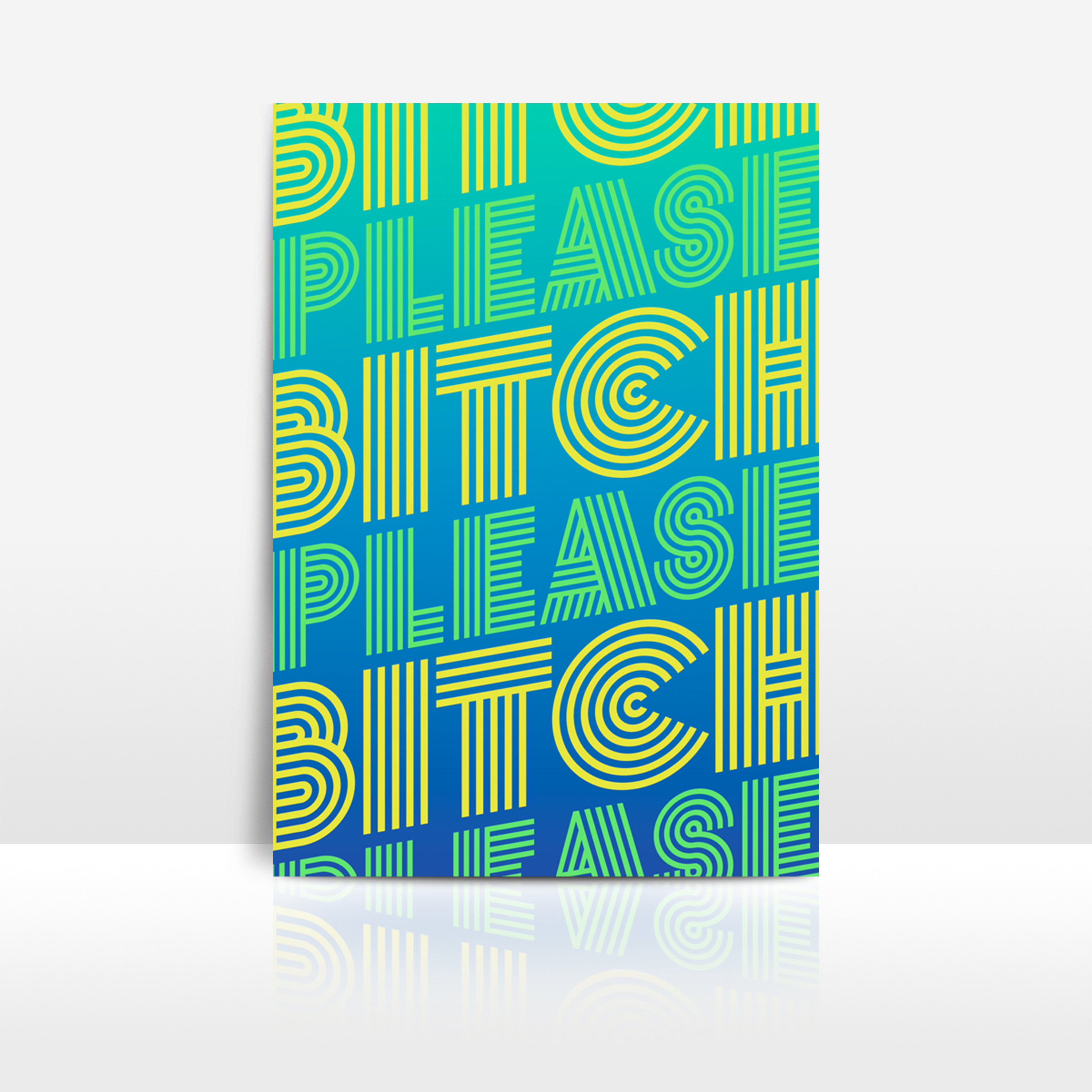 Six Sweary Art Prints - Set No. 1