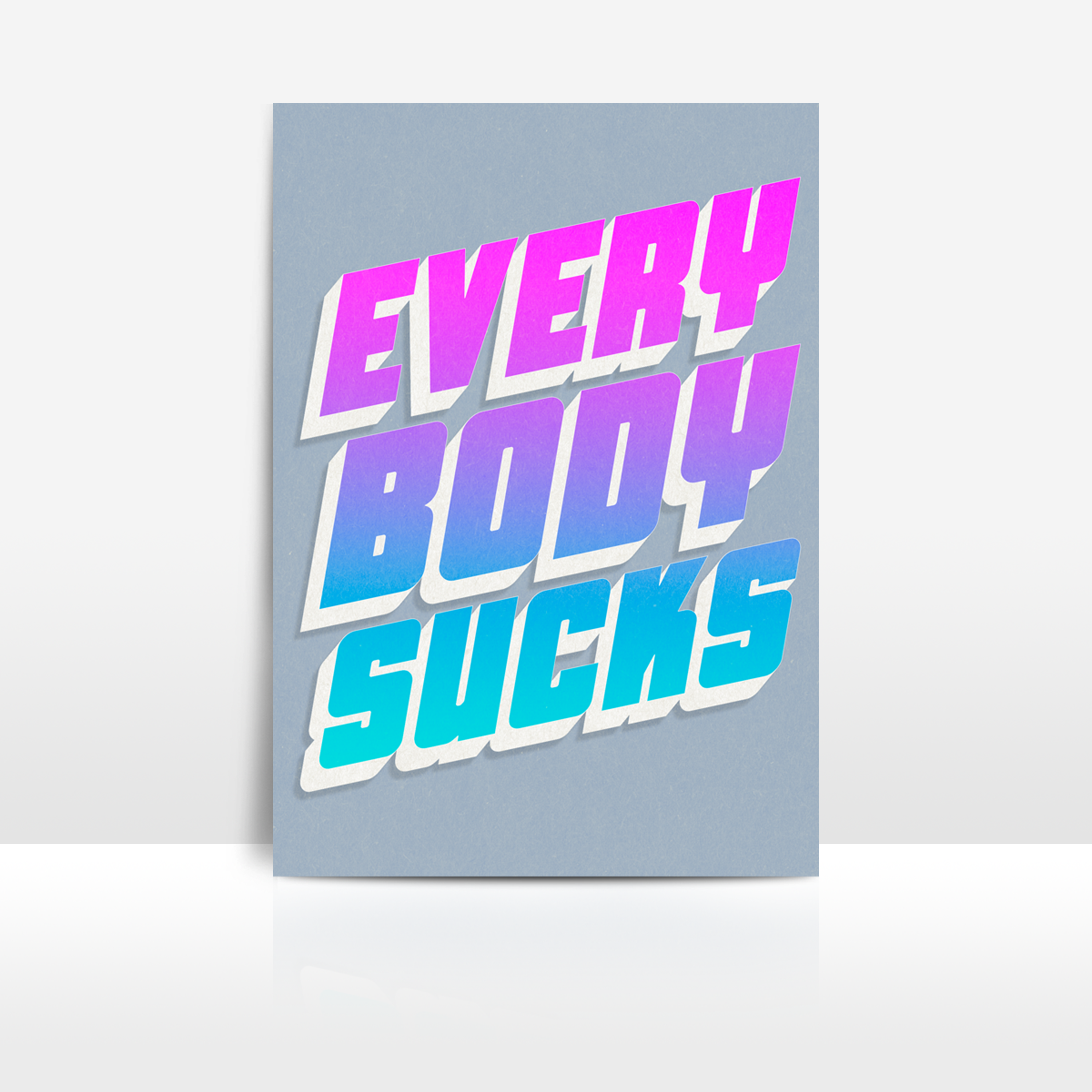 Six Sweary Art Prints - Set No. 1