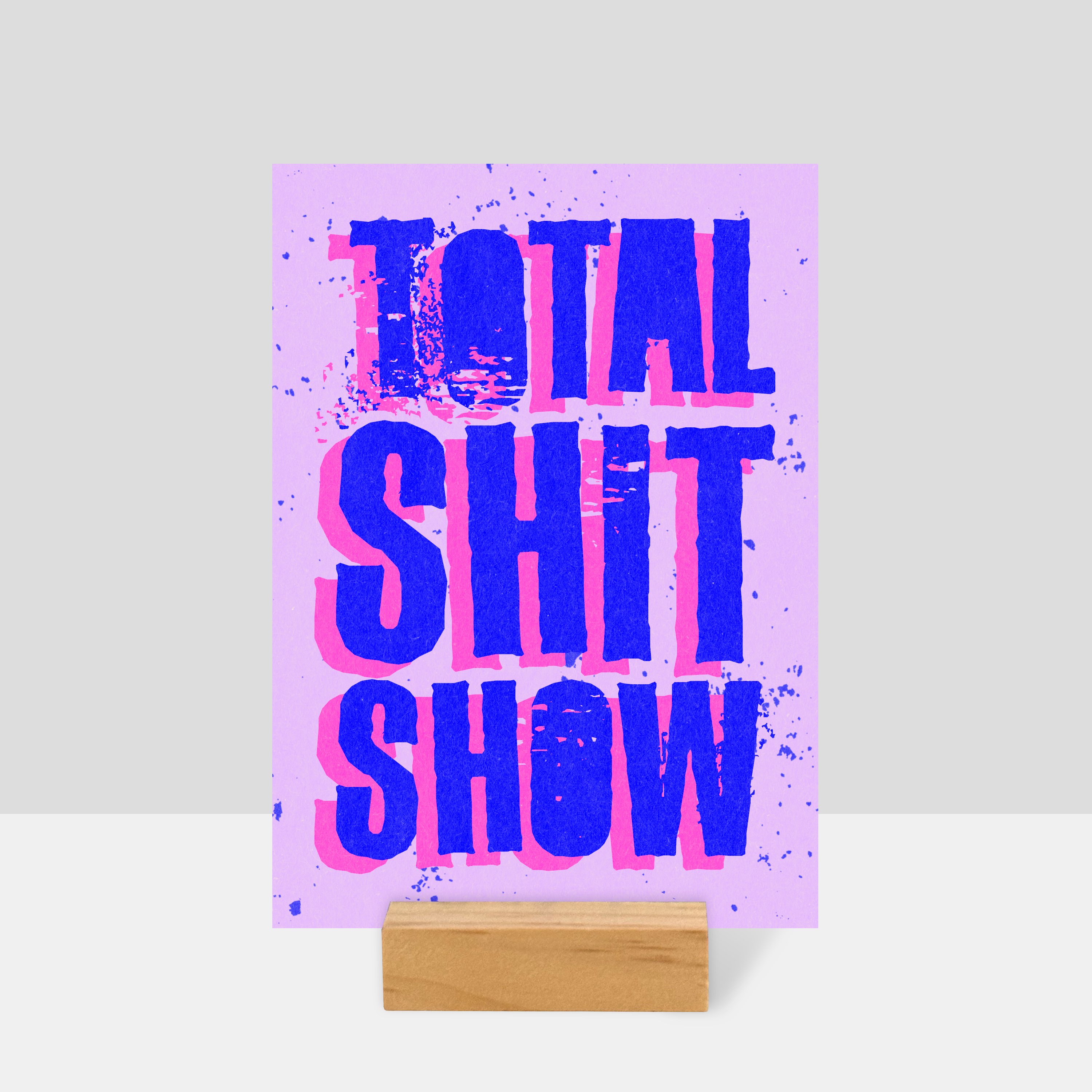 Six Sweary Art Prints - Set No. 1