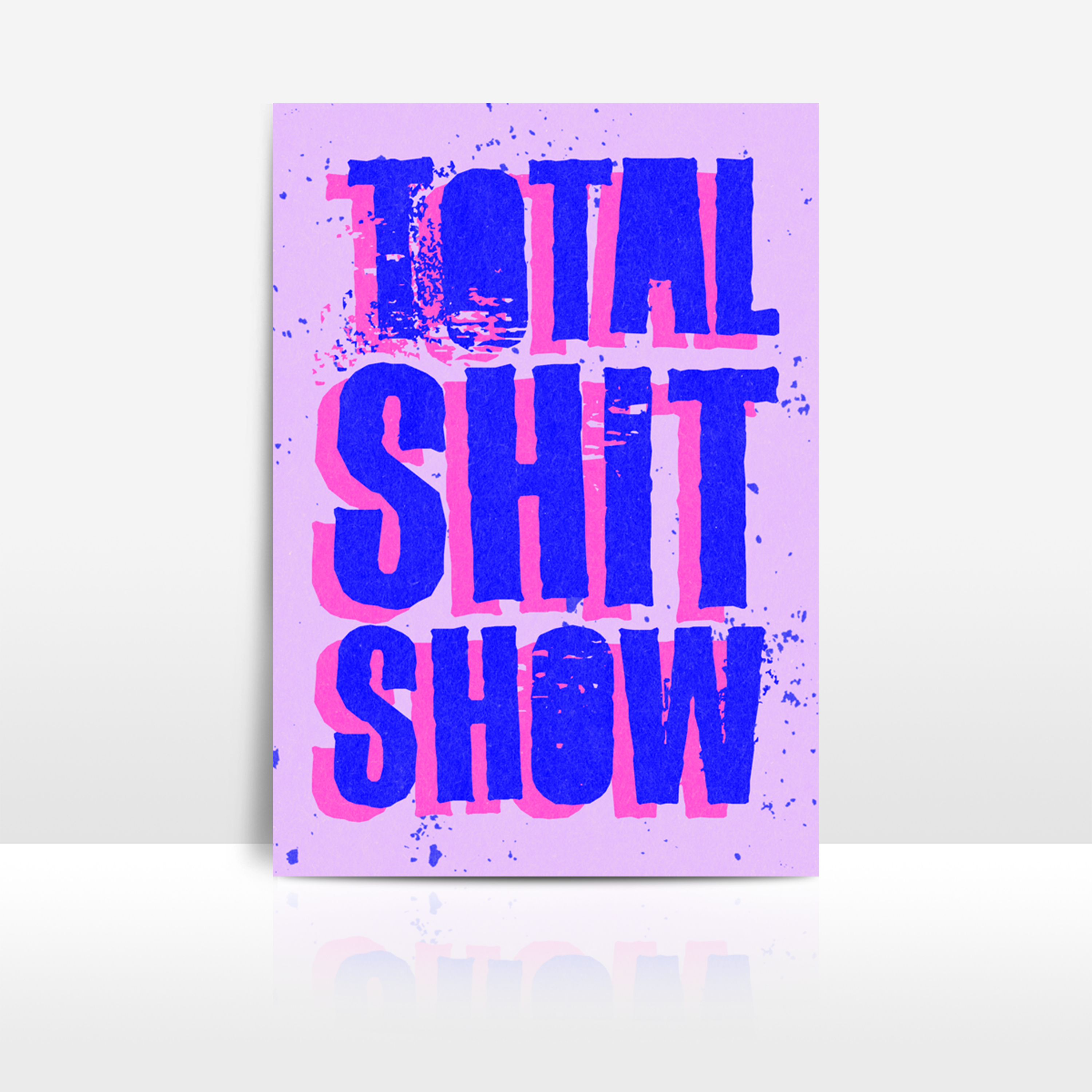 Six Sweary Art Prints - Set No. 1