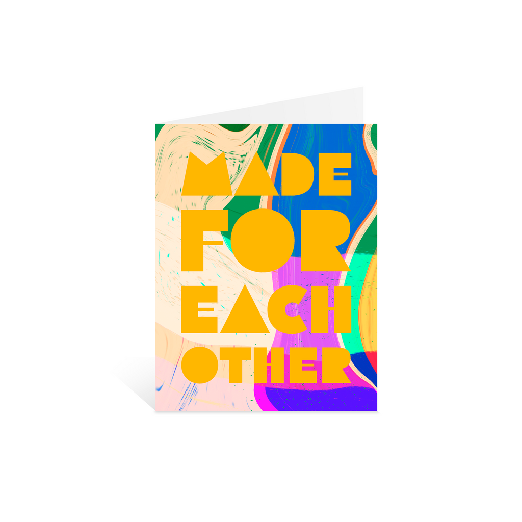 Made for Each Other Greeting Card