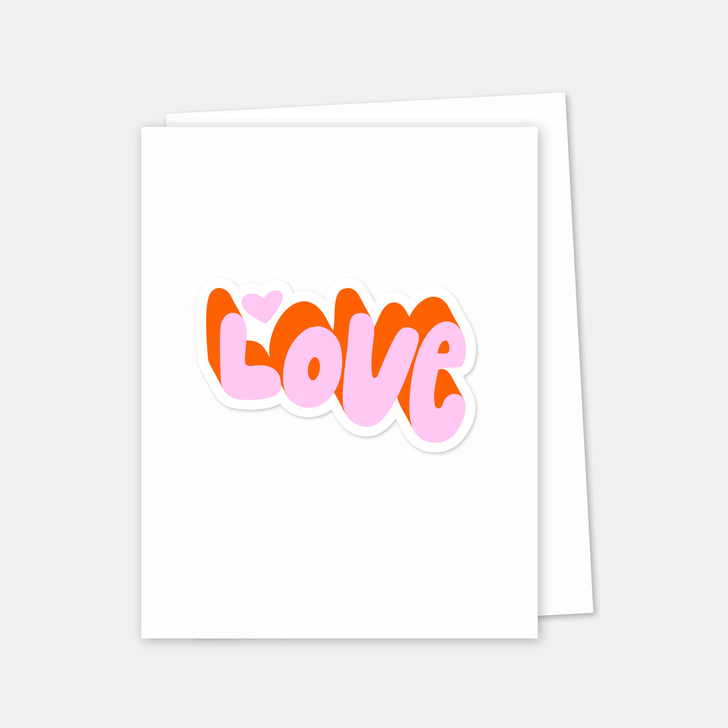 Love Sticker Card