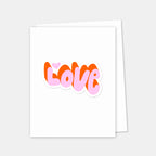 Love Sticker Card