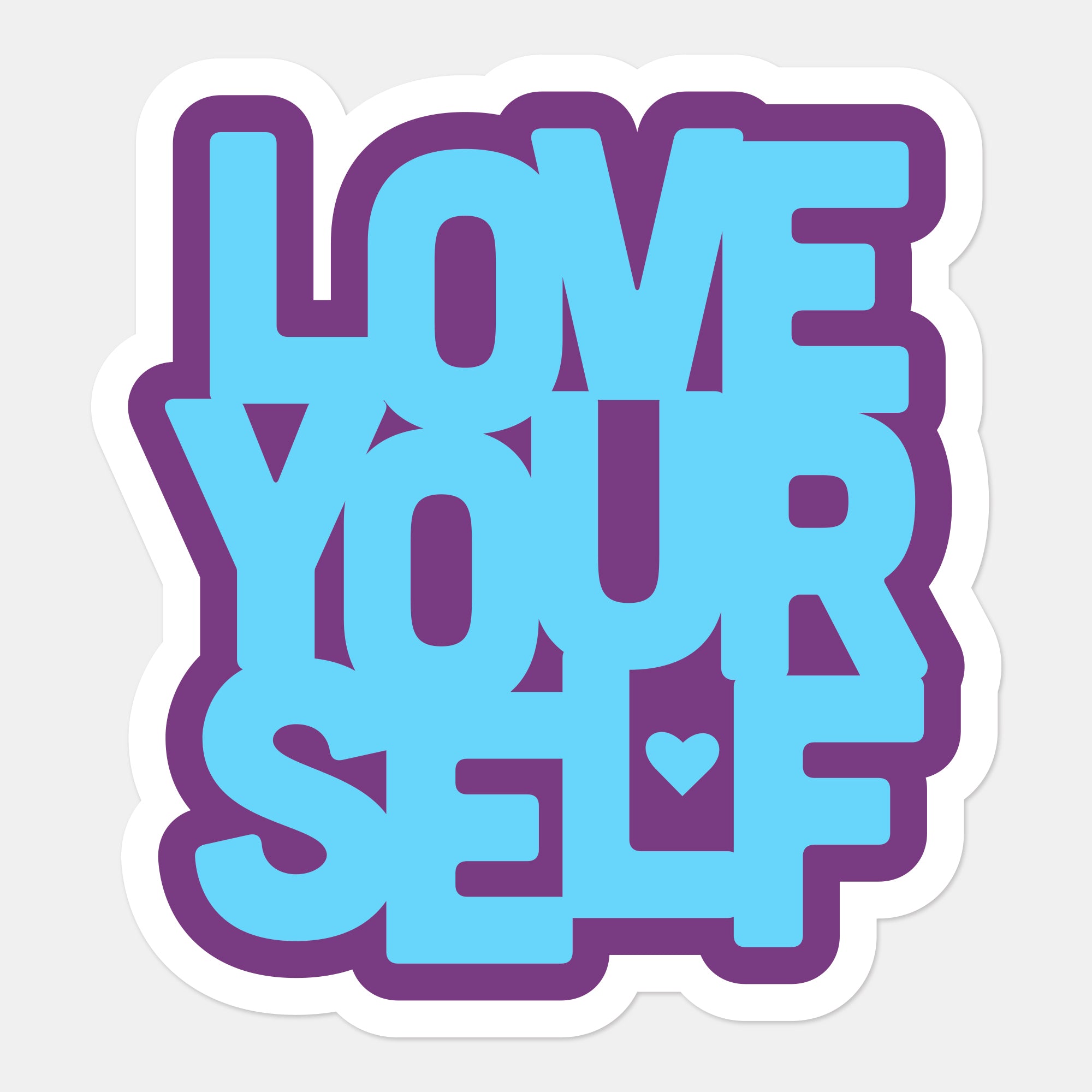 Love Yourself Sticker Card